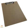 Premium Wooden A4 Clipboard with Hardboard Menu Clip - 31 x 22.5cm