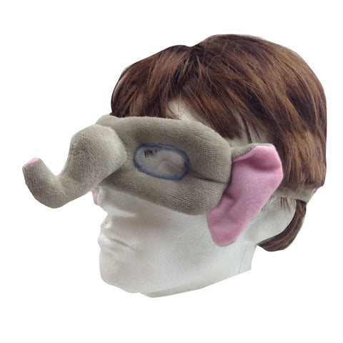 Premium Animal Eye Mask with Adjustable Band - Elephant