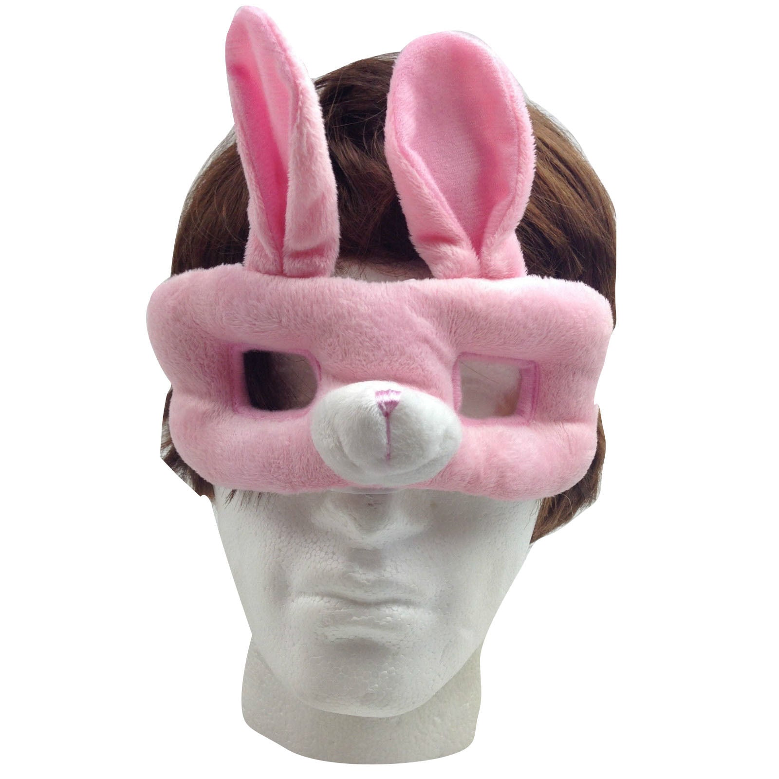 Premium Animal Eye Mask with Adjustable Band - Bunny Rabbit