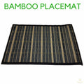 Natural Bamboo Placemat 45x30cm - Eco Friendly, Sustainable, Easy to Clean - SuperSaverAU - view 4