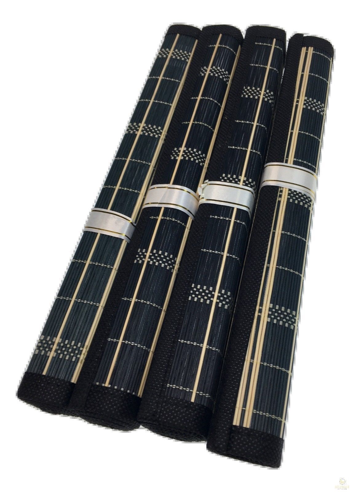 Set of 4 Eco-Friendly Bamboo Placemats 45x30cm - Lightweight & Easy to Clean - SuperSaverAU - view 1