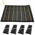Set of 4 Eco-Friendly Bamboo Placemats 45x30cm - Lightweight & Easy to Clean - SuperSaverAU - view 2