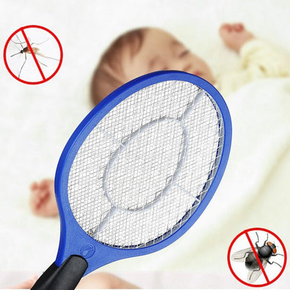 3x Electric Insect Killer Bug Zapper Racket 46cm x 18.5cm - Indoor/Outdoor Use
