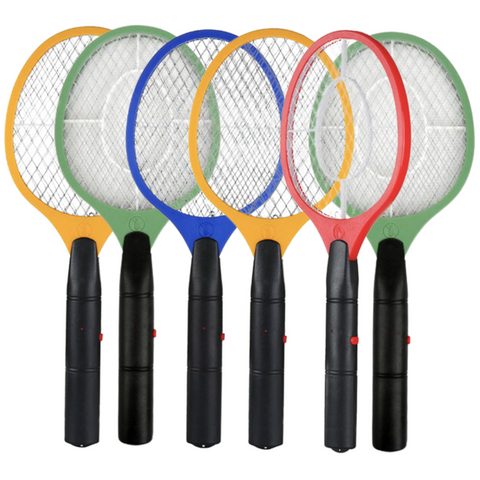 6x Electric Insect Killer Bug Zapper Racket 46cm x 18.5cm - Indoor/Outdoor Use - SuperSaverAU - view 1