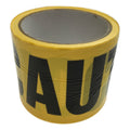 Premium Yellow Caution Tape for Worksite Barricades - 7.5cm x 20m