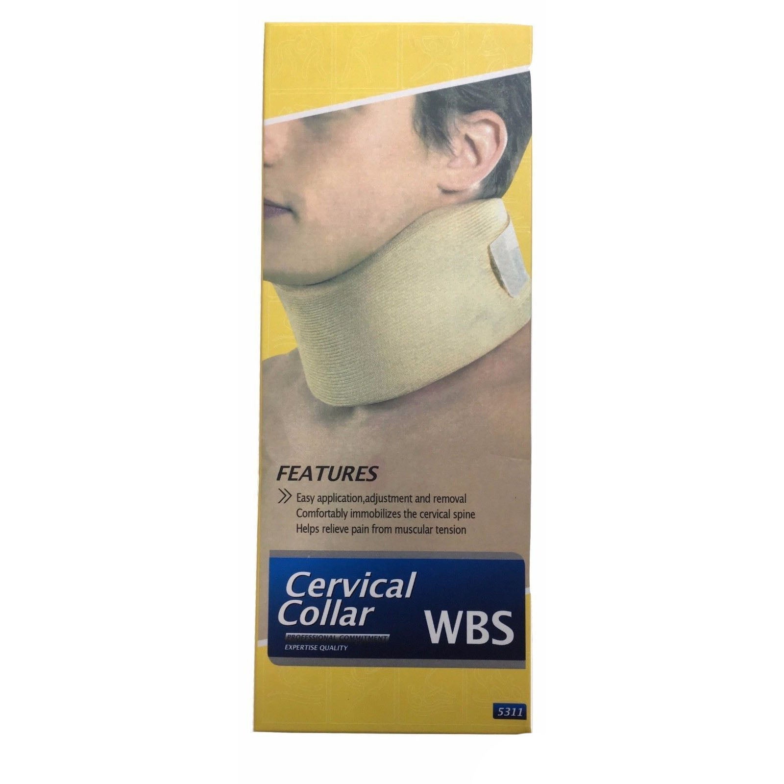 Premium Cervical Foam Neck Collar Support Brace Adjustable Soft Neck Support