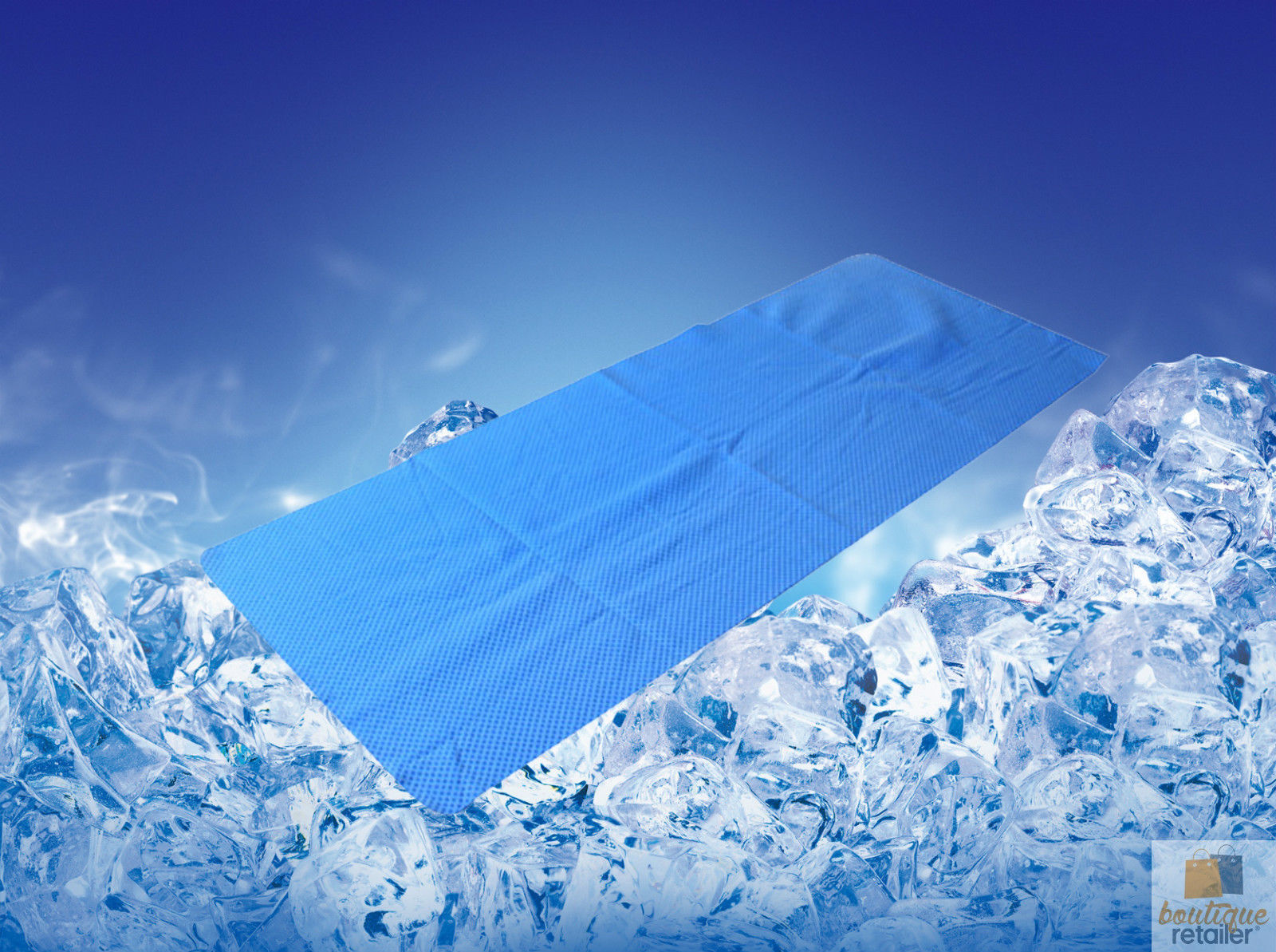 INSTANT COOLING TOWEL UPF 50+ Ice Cold Sport Sweat Absorbing Chemical Free 66x43 - SuperSaverAU - view 4