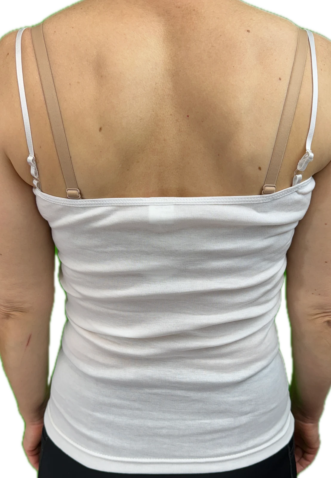 Premium Women's Natural 100% Cotton Cami Strap Camisole Top 20-22