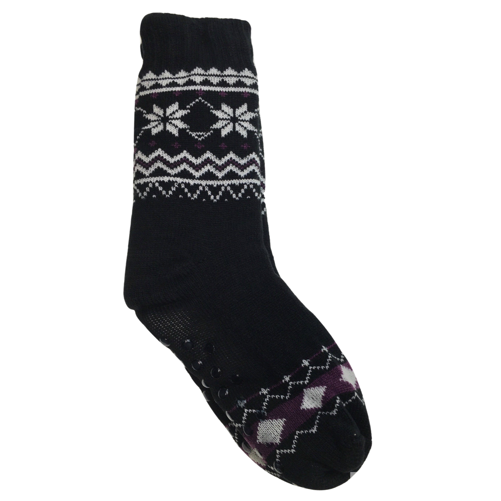 Premium 1 Pair Men's Non Slip Thick Fur Winter Bed Socks One Size
