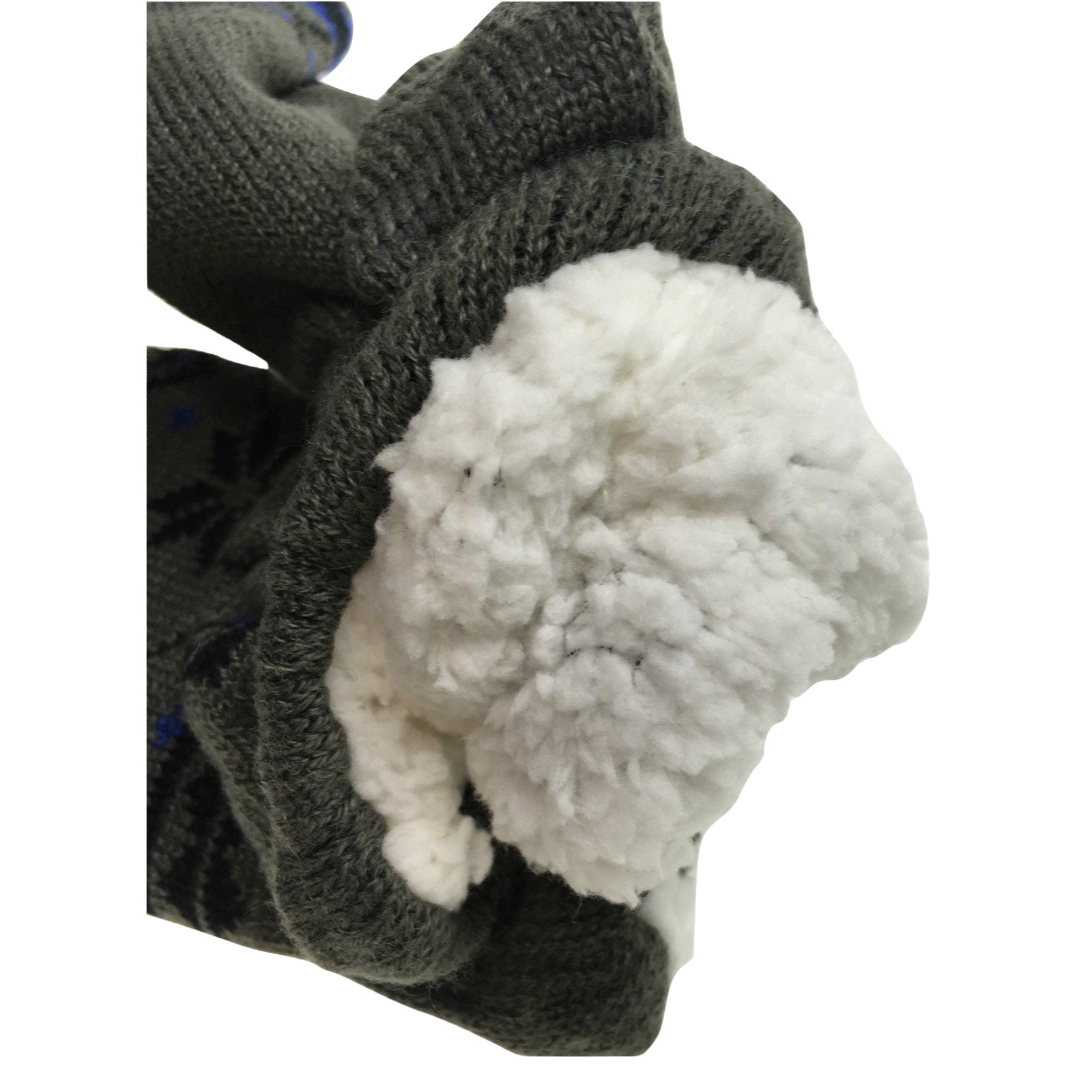 Premium 1 Pair Men's Non Slip Thick Fur Winter Bed Socks One Size