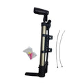 MINI BICYCLE AIR PUMP Bike Hand Ball Inflator Portable Cycling Tyre Aluminium - SuperSaverAU - view 3