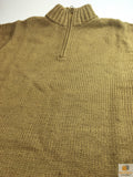 Premium Men's Mulberry 4 Button Knit Jumper Winter Sweater L