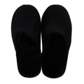 Premium Unisex Black Genuine Sheepskin Wool Slip On Scuff Slippers Size 9
