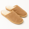 Premium Unisex Chestnut Sheepskin Wool UGG Scuff Slippers Size 8