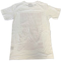 Premium White 100% Cotton Printed Slim Fit T-Shirt L