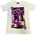 Premium White 100% Cotton Printed Slim Fit T-Shirt XS