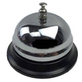 Premium Chrome Plated Service Bell for Reception Desk