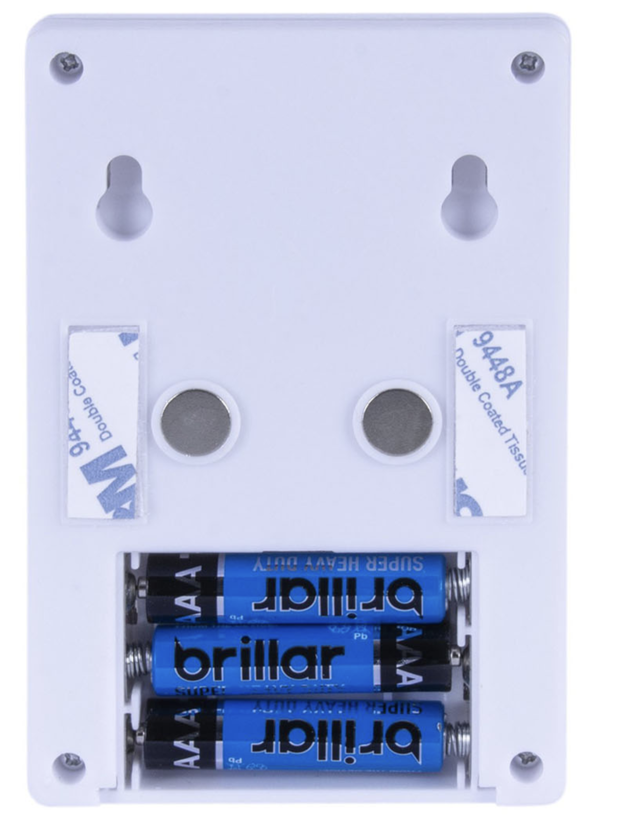 Brillar Wireless COB LED Dimmer Light with Magnetic Back - White