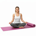 Premium Non-Slip PVC Yoga & Pilates Exercise Mat - 173 x 61 x 0.8cm
