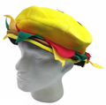 Premium Burger Hat Novelty Costume Cap