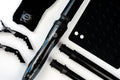H2D X3 Black Ceramic Curling Wand with 3 Interchangeable Barrels