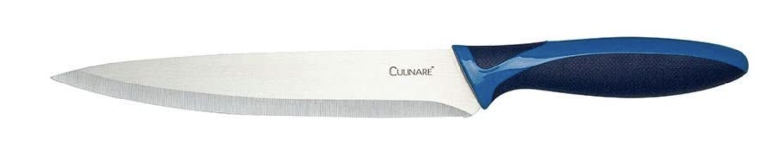 Culinare Carving Knife with Stainless Steel Blade & Cover - Blue, 19.5cm