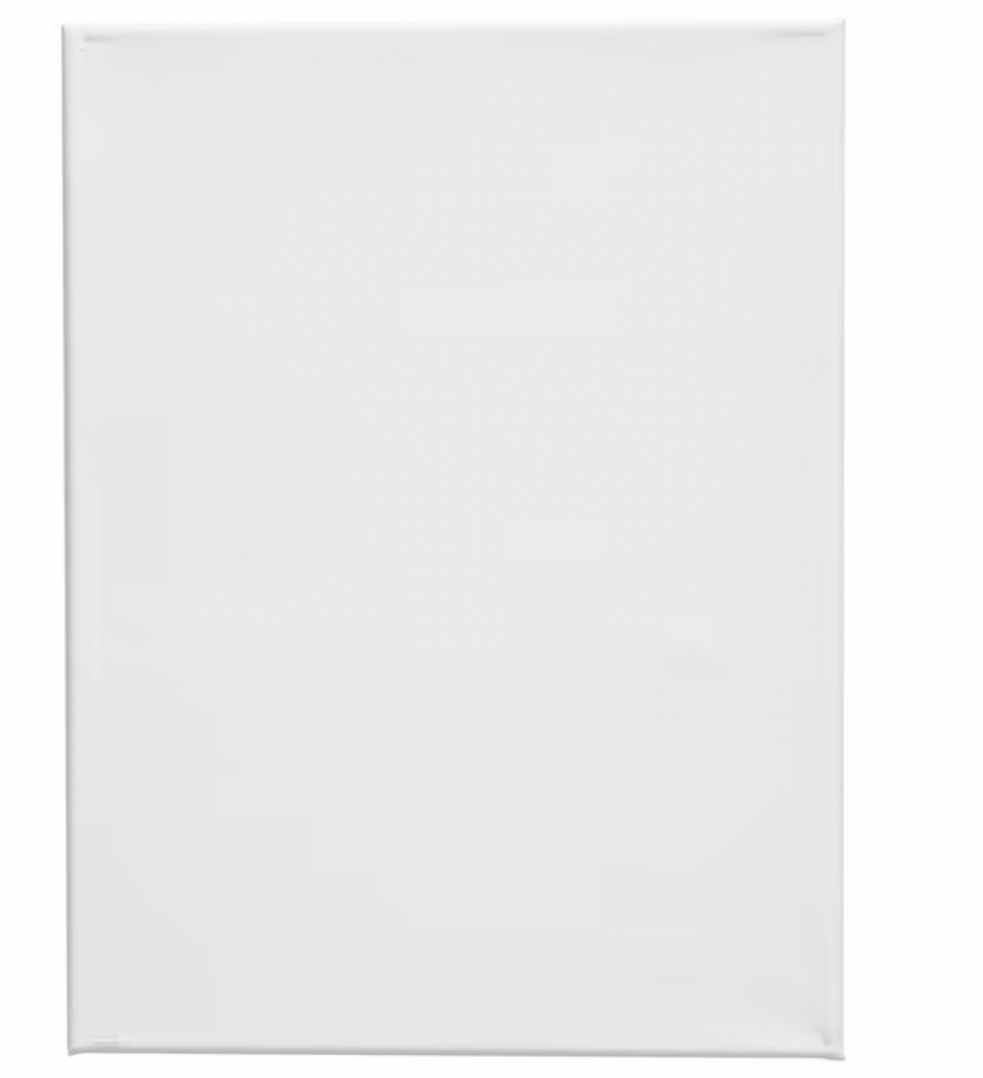 Premium Artist Stretched Cotton Canvas for Oil & Acrylic - 12 x 16in
