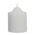 48x Premium Church Candle Pillar Candles White Unscented Lead Free 24Hrs - 5*10cm - SuperSaverAU - view 1