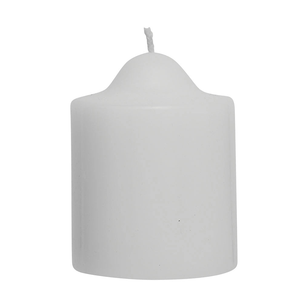 48x Premium Church Candle Pillar Candles White Unscented Lead Free 24Hrs - 5*10cm - SuperSaverAU - view 3