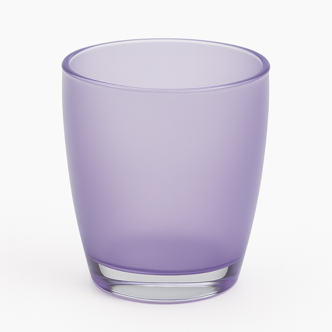 Purple Bathroom Toothbrush Holder - Oval Tumbler Caddy Organizer - SuperSaverAU - view 2