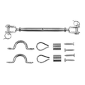 Pinnacle Hardware 316 Stainless Steel Jaw/Jaw Bottlescrew Kit – CHS033