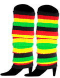 Premium Indigenous Colours Knit Leg Warmers - 40cm