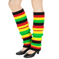 Premium Indigenous Colours Knit Leg Warmers - 40cm