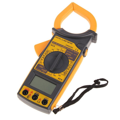 Digital Clamp Meter AC/DC Voltage Resistance Frequency DM6266 - Batteries Incl. - SuperSaverAU - view 2
