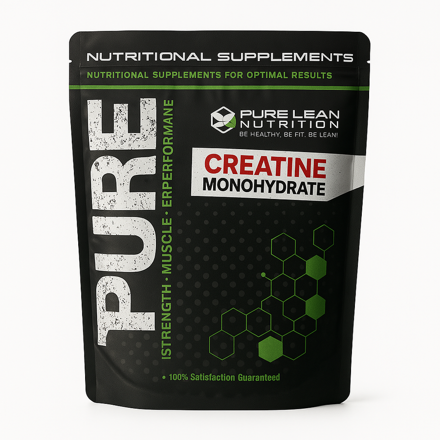 PURE Lean Nutrition Creatine Monohydrate 1KG - HPLC Tested Muscle Growth Supplement - SuperSaverAU - view 1
