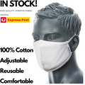 100% Cotton Face Mask Washable Reusable Mask Protect Anti-Microbial Fabric Mouth Cover - SuperSaverAU - view 4