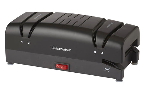 Premium Davis & Waddell Electric Knife Sharpener with 60W Motor