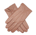 Dents Men’s Full Grain Leather Gloves - Cognac Large