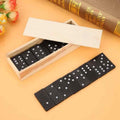 Kicko Wooden Dominoes Set 28 Pieces - Traditional Toy for Kids & Family - SuperSaverAU - view 4