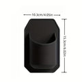 Premium Silicone Shower Beverage Can Holder – Black