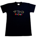 Premium Black Adult Australia Kangaroo Koala 100% Cotton T-Shirt XL