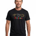 Premium Black Adult Australia Kangaroo Koala 100% Cotton T-Shirt XL