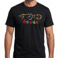 Premium Black Adult Australia Kangaroo Koala 100% Cotton T-Shirt XL