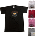 Premium Grey Adult Australia Kangaroo 100% Cotton T-Shirt M