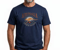 Premium Navy Adult Australia Kangaroo 100% Cotton T-Shirt M