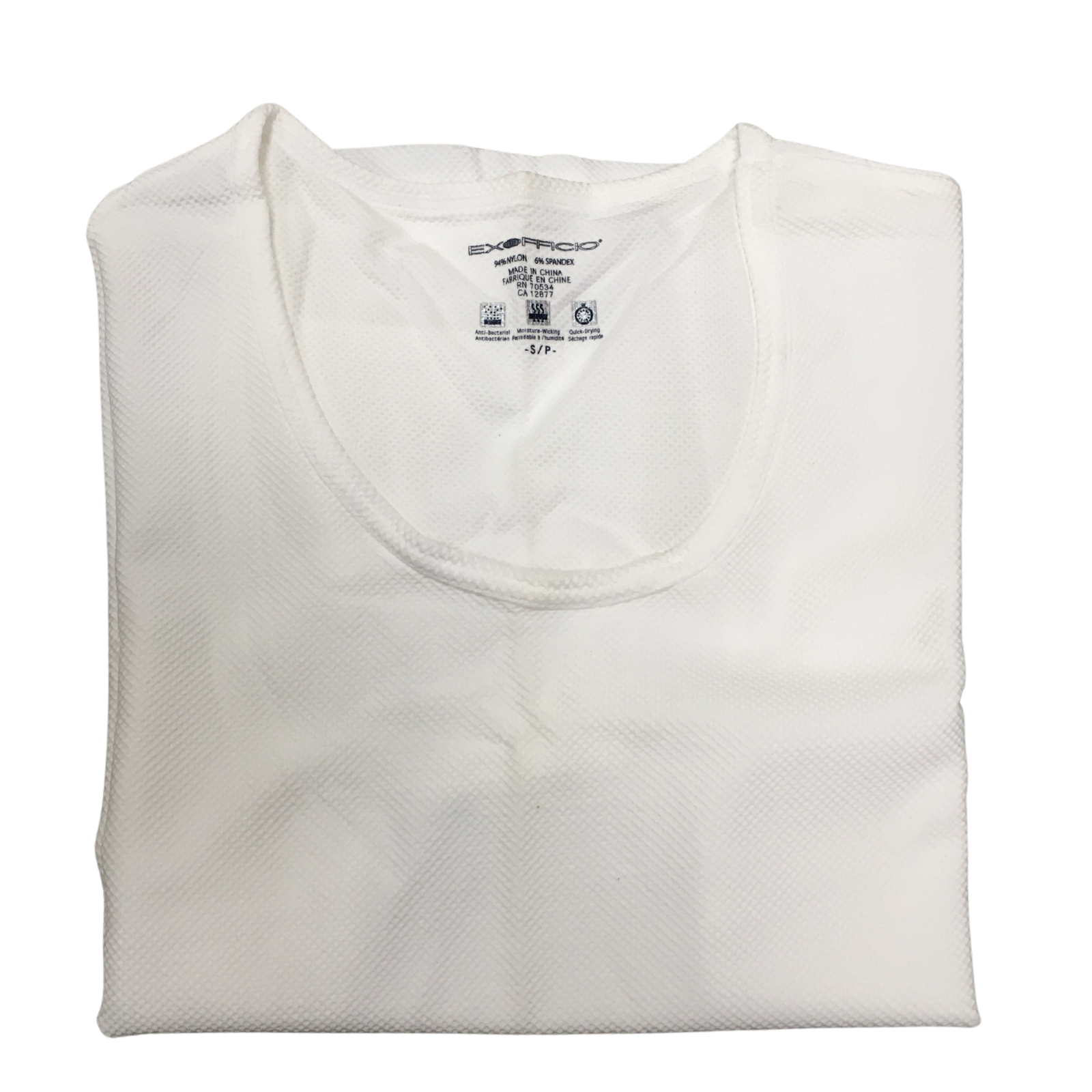 ExOfficio Women's Give-N-Go Quick Dry Travel Tee - White - S