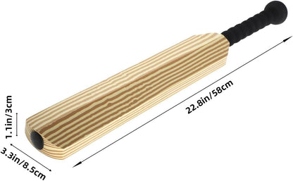 Kids EVA Cricket Bat & Ball Set - 58cm Safe Foam Sports Toy