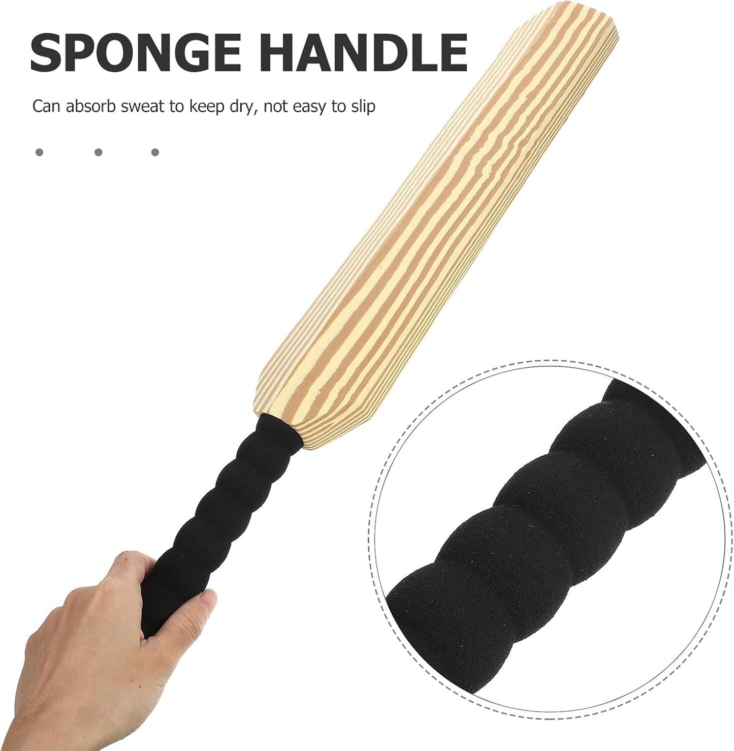 Kids EVA Cricket Bat & Ball Set - 58cm Safe Foam Sports Toy