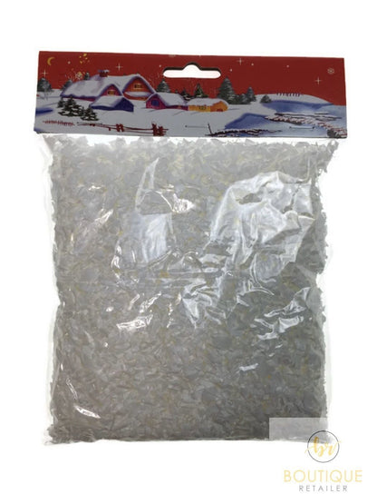 480g FAKE SNOW Christmas White Xmas Frozen Party Snowflakes BULK