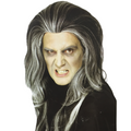 Gothic VAMPIRE WIG Halloween Costume Fancy Dress Long Hair Party Mens Scary - SuperSaverAU - view 2
